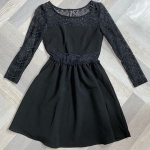 H&M Lace Black Dress